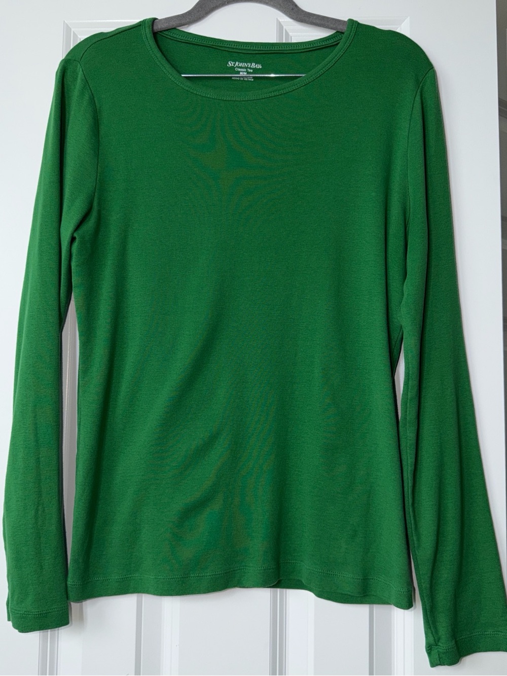 St. John's Bay Bright Green Classic Tee
